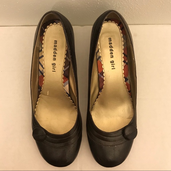 Madden Girl Shoes Madden Girl Mary Jane Button Pumps Poshmark